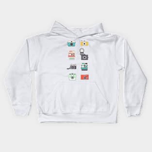 Cameras Sticker Pack 2 Kids Hoodie